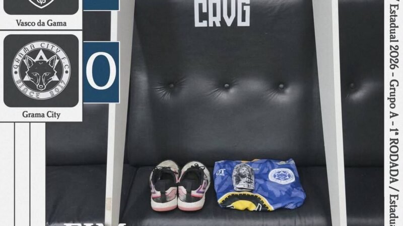 Grama City perde para o Vasco e chega a três derrotas consecutivas no Campeonato Estadual de Futsal