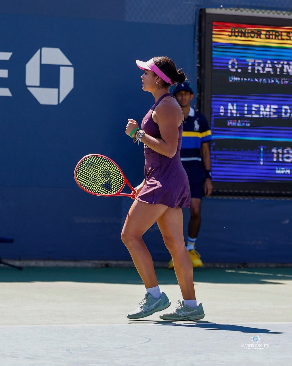 Naná Silva vence 2ª no US Open juvenil e avança às oitavas de final do Grand Slam em Nova York