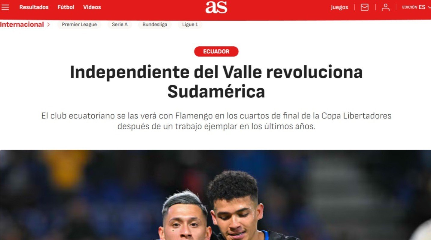 Rival do Flamengo na Libertadores é destaque em jornal espanhol: “Revoluciona a América do Sul”