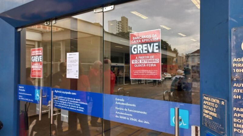 TST determina que ao menos 60% dos funcionários da Caixa trabalhem durante greve