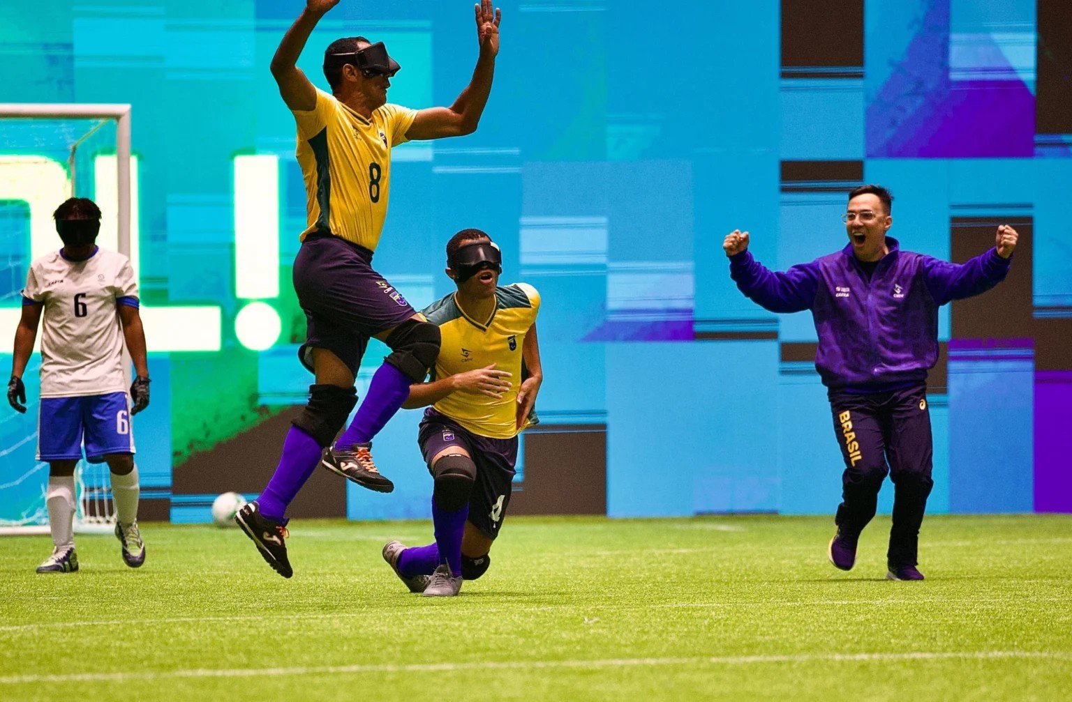 Brasil é heptacampeão da Copa América de futebol de cegos após vencer a Colômbia