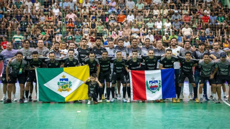 📸 FOTOS: Atlético-PI fatura título inédito da Taça Brasil de Futsal; veja imagens