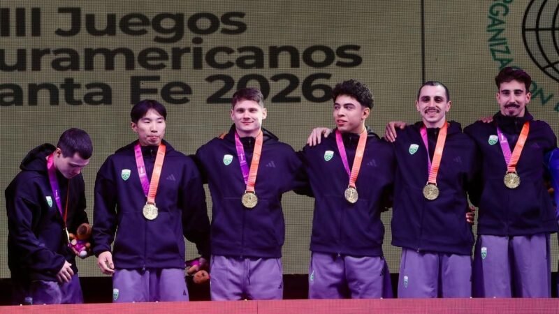 Brasil é tricampeão na ginástica artística masculina nos Jogos Sul-Americanos