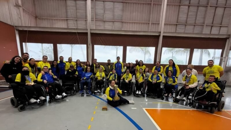 Equipe joseense é campeã da 1ª e 2ª divisão do Paulista de Bocha Paralímpica