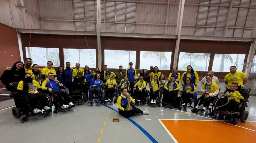 Equipe joseense é campeã da 1ª e 2ª divisão do Paulista de Bocha Paralímpica