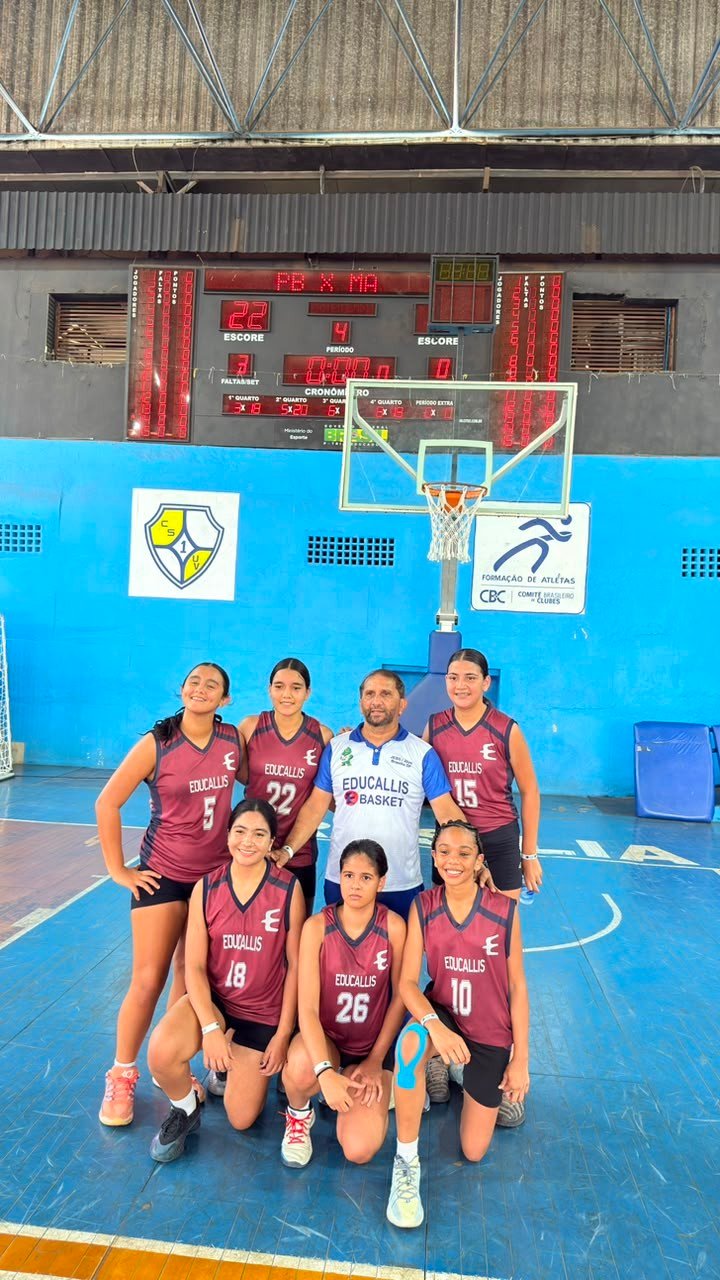 Maranhão vence na estreia e segue para Grupo Prata nos JEBs pelo basquete infantil feminino