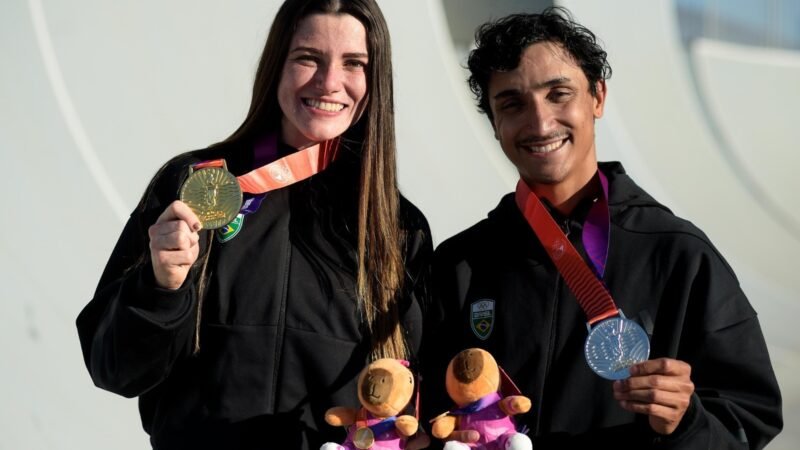 Duda Penso é campeã dos Jogos Sul-Americanos no BMX Freestyle
