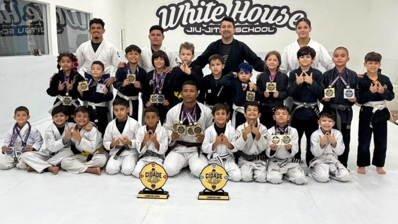 White House School é campeã geral da Copa Cidade da Luta de Jiu-Jítsu Esportivo 2026