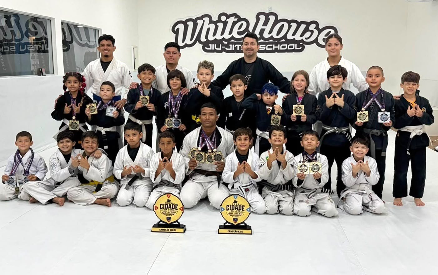 White House School é campeã geral da Copa Cidade da Luta de Jiu-Jítsu Esportivo 2026