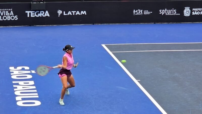 Naná Silva perde na 2ª rodada, e Brasil está fora da chave de simples do SP Open