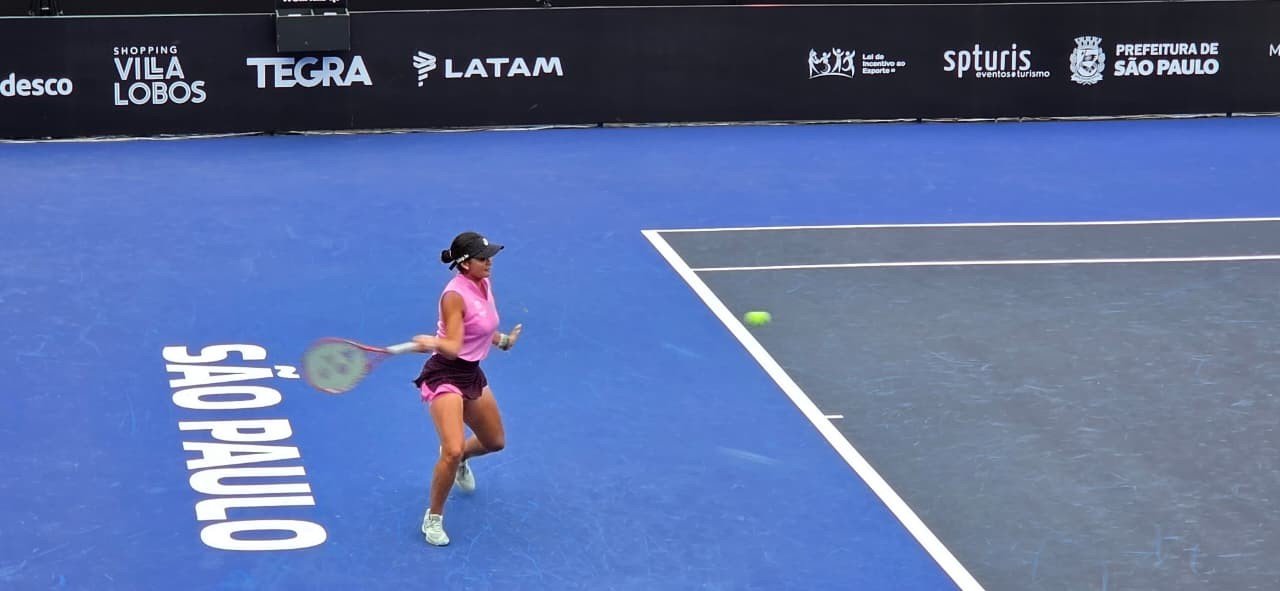 Naná Silva perde na 2ª rodada, e Brasil está fora da chave de simples do SP Open