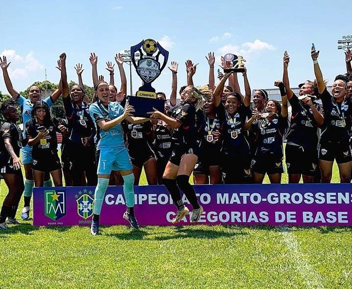 Ação conquista o título do Campeonato Mato-Grossense Feminino Sub-20