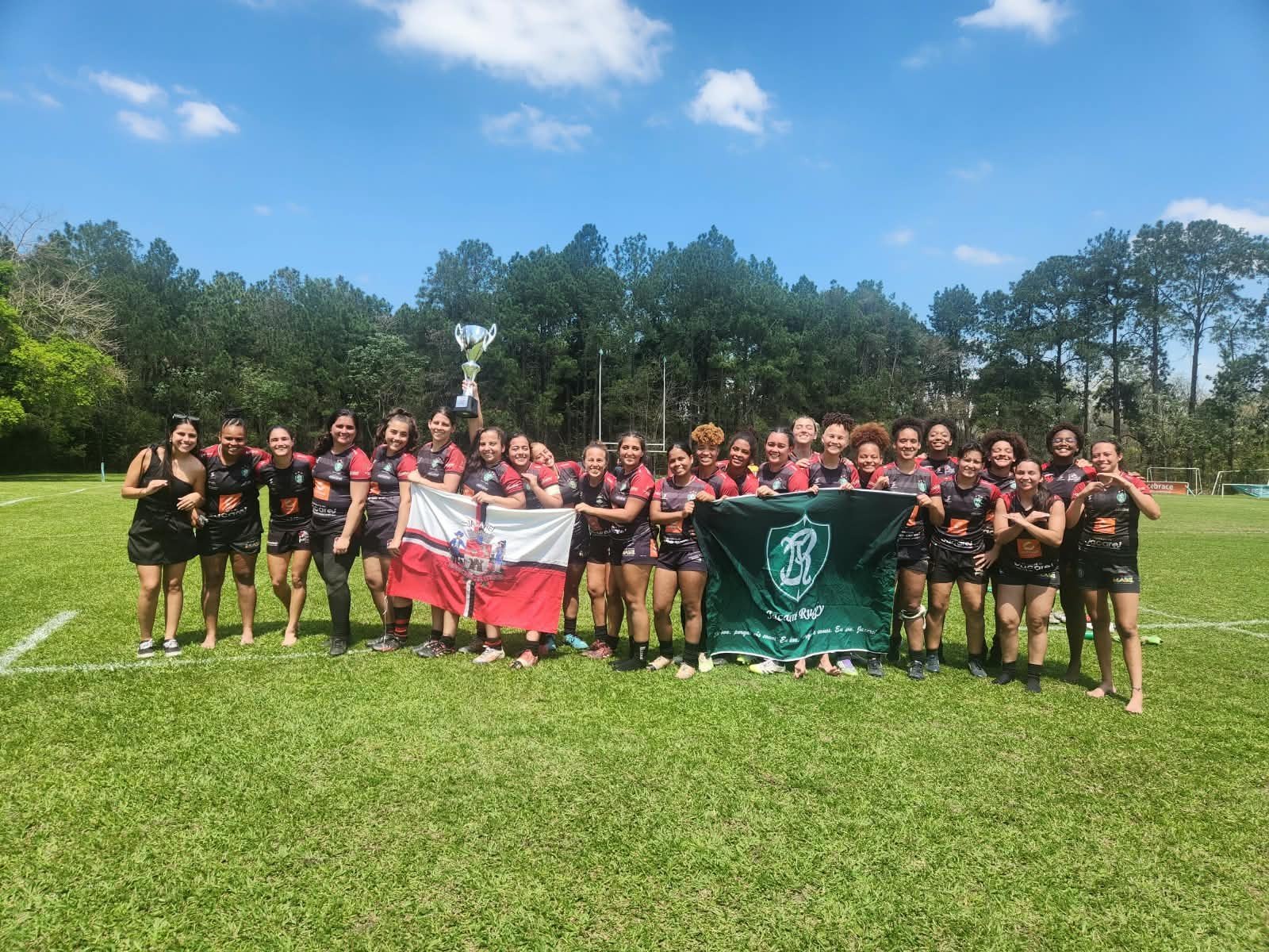 Jacareí é vice-campeão do Paulista Feminino de Rugby XV