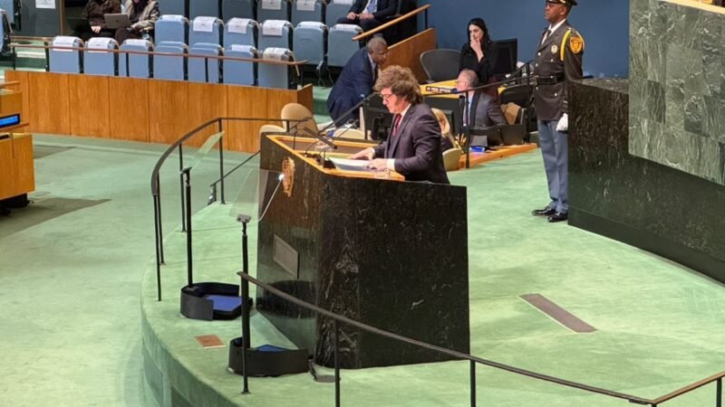 Milei chama ONU de ‘inútil’ e cita Malvinas como exemplo em discurso na Assembleia Geral