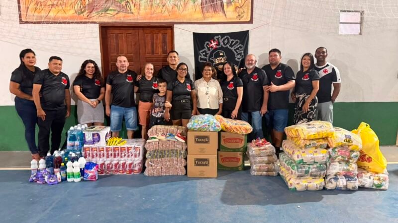 Solidariedade: Ira Jovem Vasco Santarém realiza ação social no Espaço Mãe Natureza