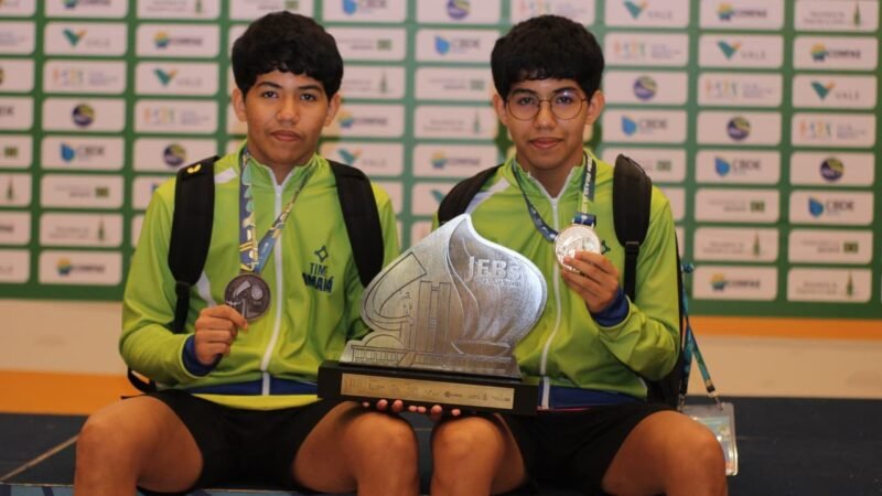 Irmãos conquistam ouro e bronze para o Amapá nos JEBs 2026