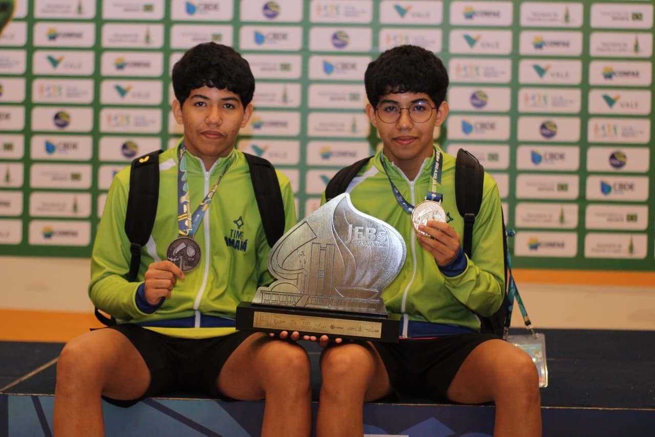 Irmãos conquistam ouro e bronze para o Amapá nos JEBs 2026