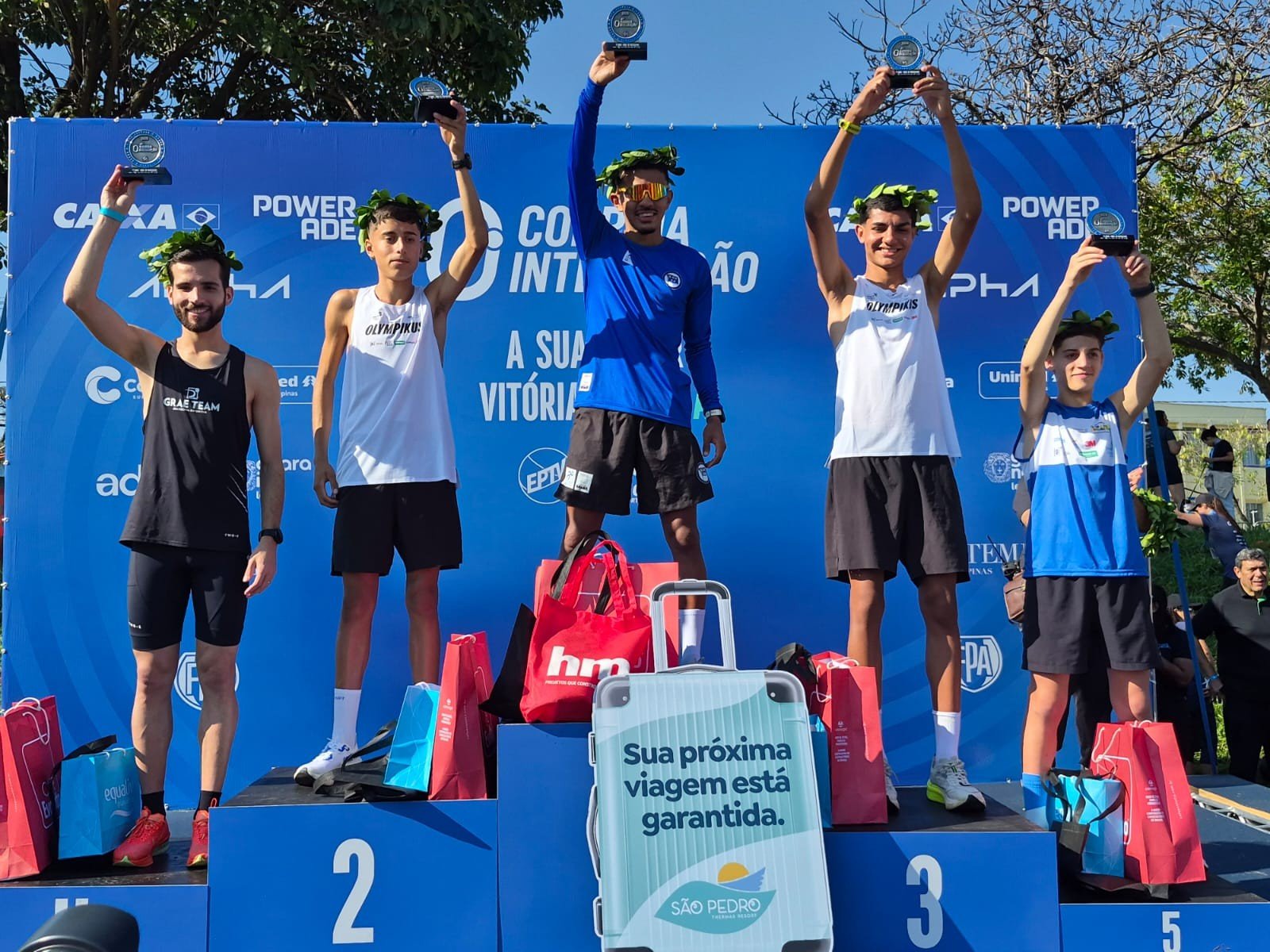 Jovem de 16 anos troca futebol pela corrida e chega em 5º na Integração
