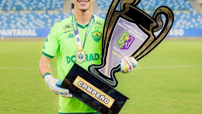 Cuiabá rescinde com goleiro Pedro Mello, que acerta com o Itaquá