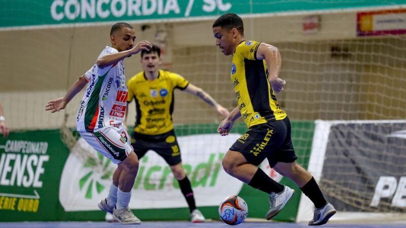 Tubarão vence o Concórdia de virada pelo Campeonato Catarinense de Futsal Série Ouro