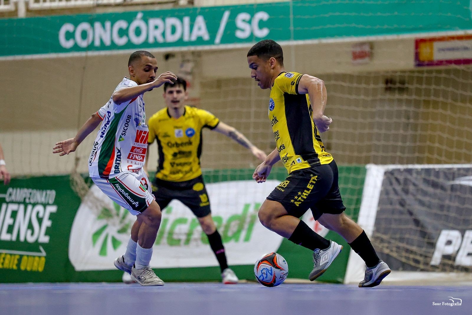 Tubarão vence o Concórdia de virada pelo Campeonato Catarinense de Futsal Série Ouro