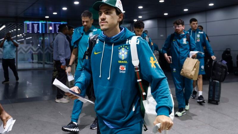 Escalação da Seleção: Ancelotti observa time com Pedro na vaga de Raphinha e mais seis mudanças