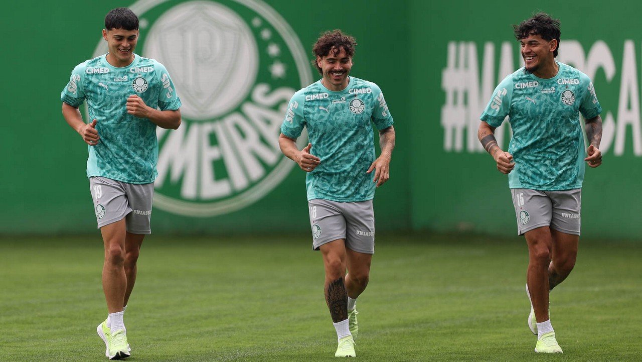 Cinco convocados voltam, e Palmeiras treina finalizações antes de partida contra o Bahia