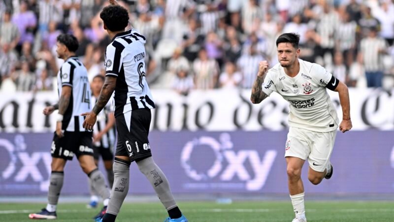 CBF define datas dos jogos do Corinthians contra Botafogo e Atlético-MG no Brasileirão