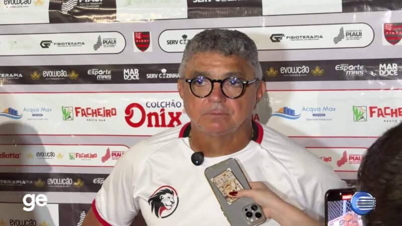 Flamengo-PI 1 x 1 River-PI: veja as entrevistas após o jogo de ida da final do Piauiense Série B 2026