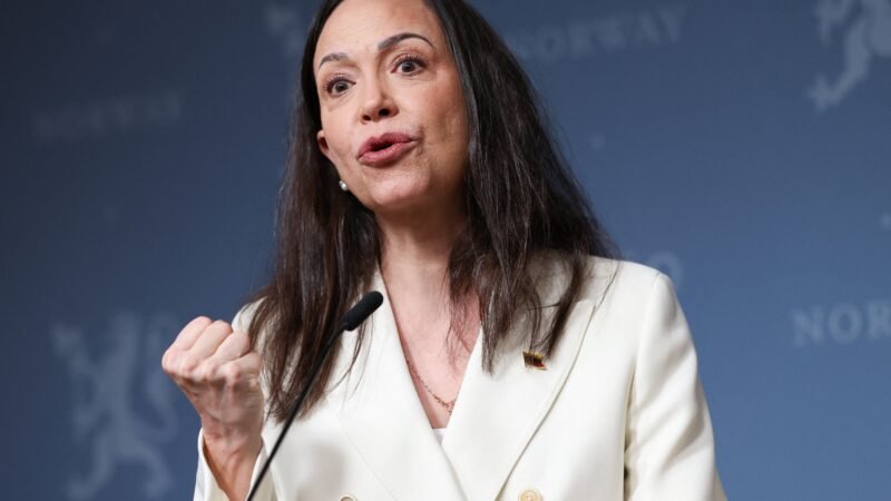 Oposição venezuelana reafirma liderança política de María Corina Machado