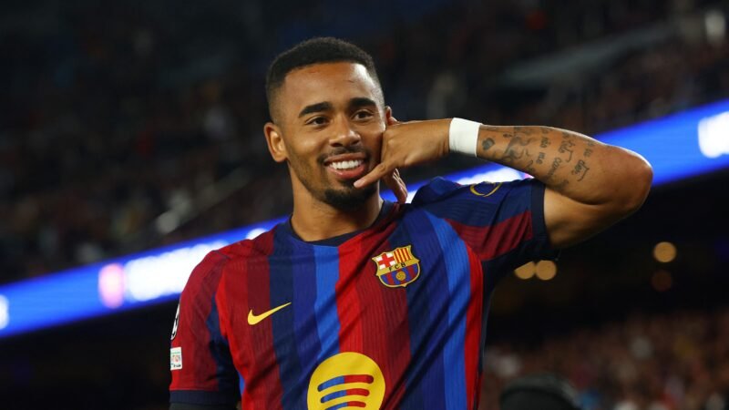 Gabriel Jesus revela surpresa com chance de jogar no Barcelona