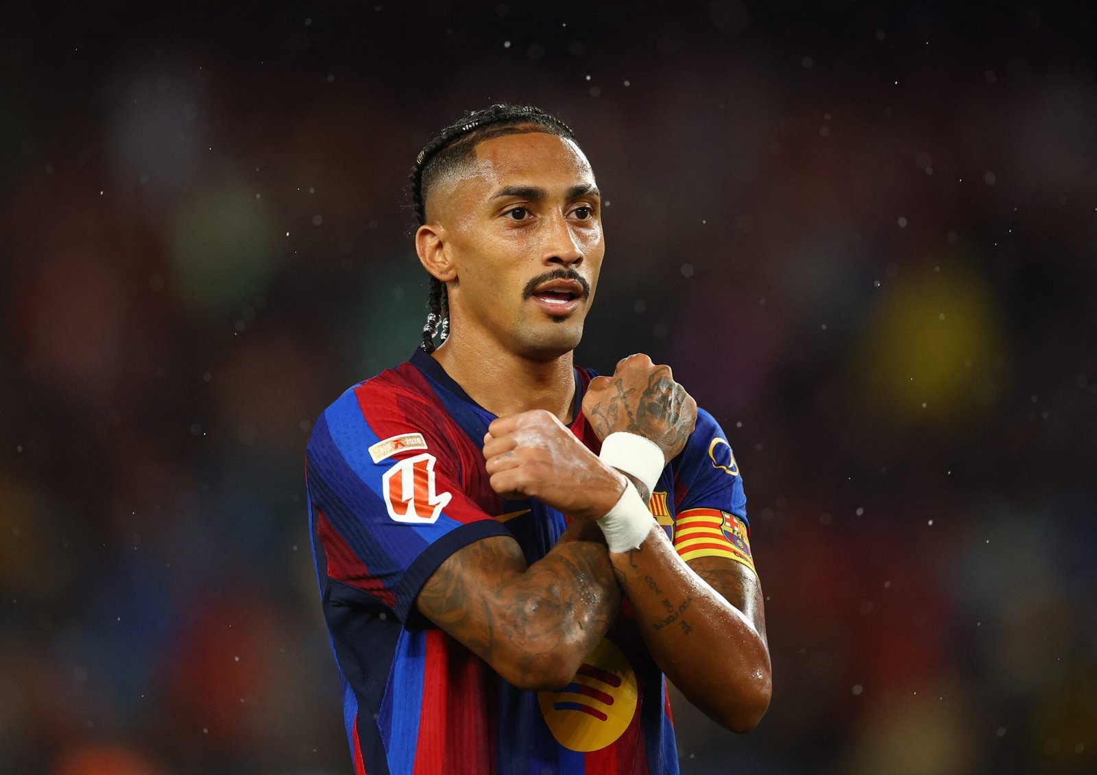 Raphinha não tem lesão detectada e pode jogar pelo Barcelona contra o Getafe