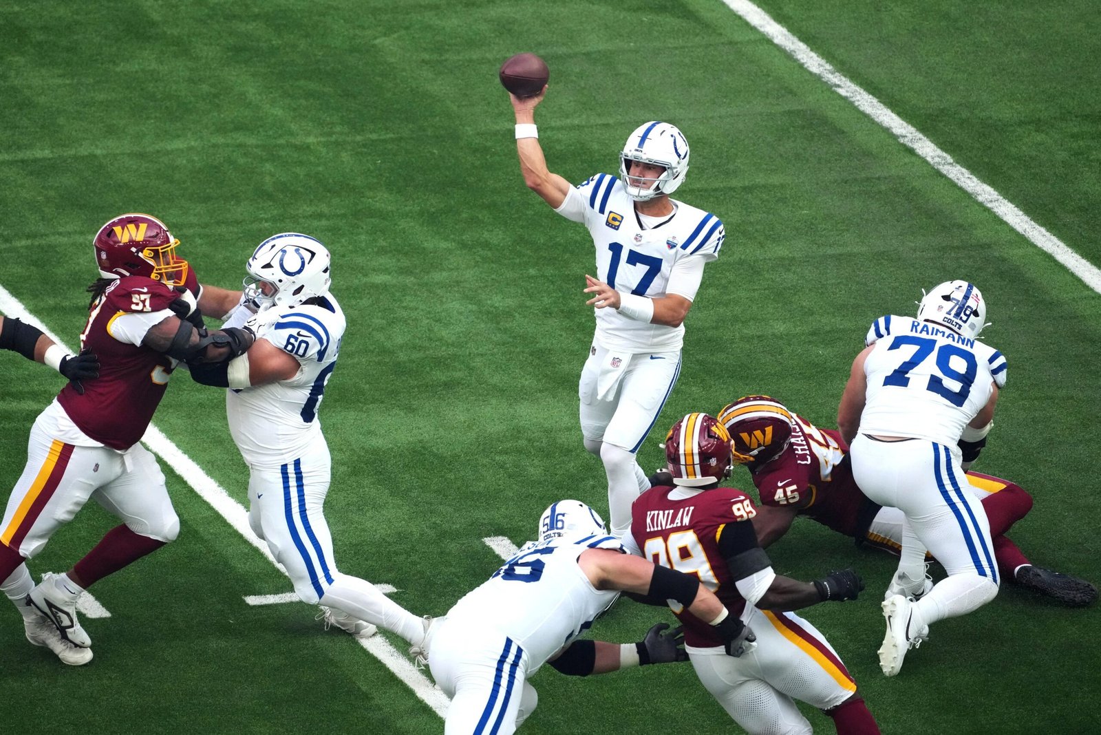 NFL: Washington Commanders x Indianapolis Colts em Londres