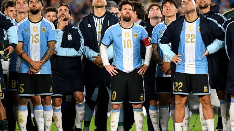 Veja quem são os três campeões mundiais da Argentina que não foram à despedida de Messi