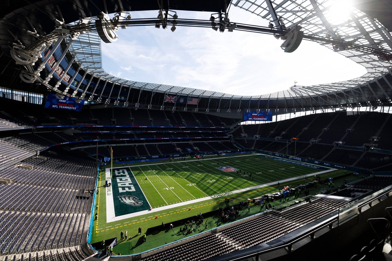 NFL ao vivo – Jacksonville Jaguars x Philadelphia Eagles