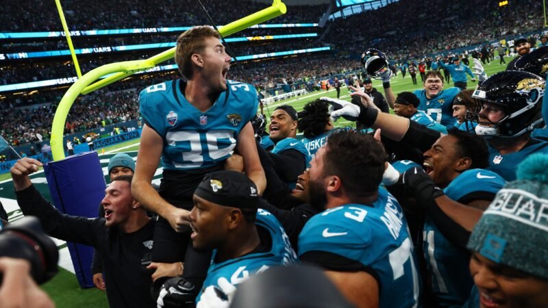 Jaguars vencem Eagles com field goal no último segundo e repetem final eletrizante de jogo no Rio