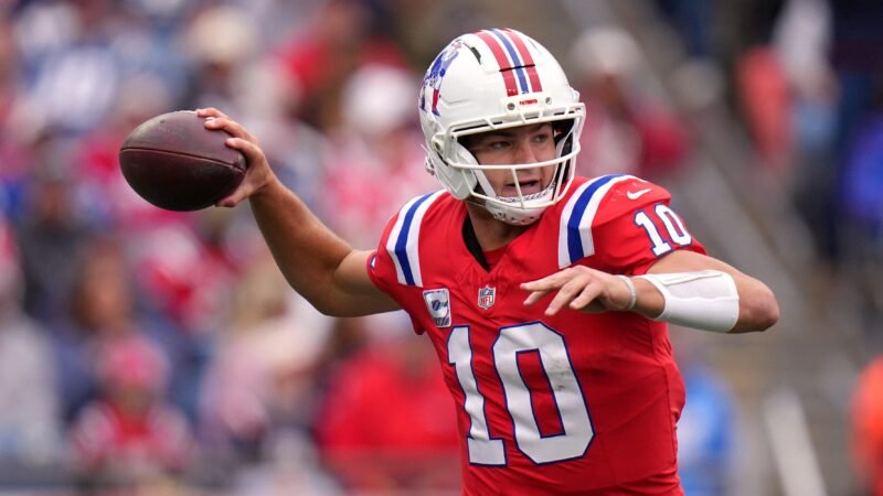 Sob o comando de Drake Maye, Patriots atropelam Raiders e vencem segundo jogo consecutivo