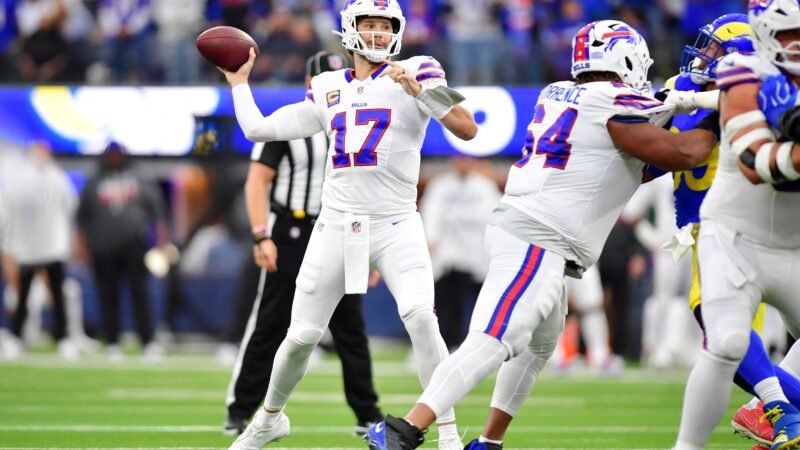 Bills vencem Rams na prorrogação com fim dramático em duelo de MVPs da NFL