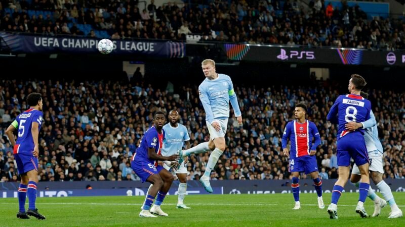 Haaland supera 60 gols na Champions League e pulveriza marca histórica de Messi