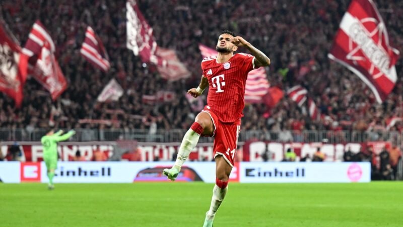 Com show de Luís Díaz, Bayern goleia RB Leipzig e assume liderança provisória do Alemão