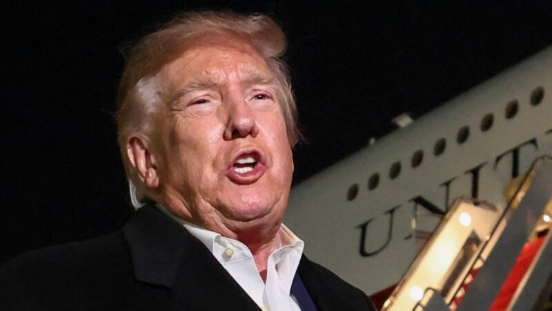 Trump diz que aprova ida de Flávio Bolsonaro aos EUA