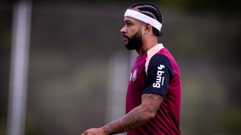 Pressão, abatimento e nova lesão: como Memphis reage à má fase do Corinthians no Brasileirão