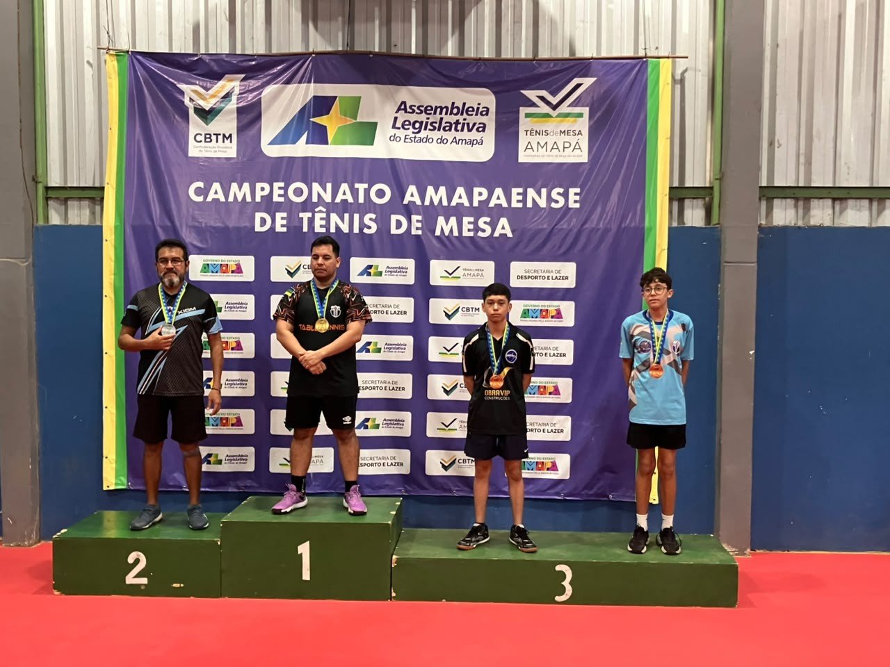 Campeonato Amapaense de Tênis de Mesa termina com 50 pódios na última etapa