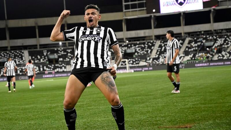 Tiquinho quebra jejum, e Botafogo volta a ter gol de atacante no Brasileirão após três meses