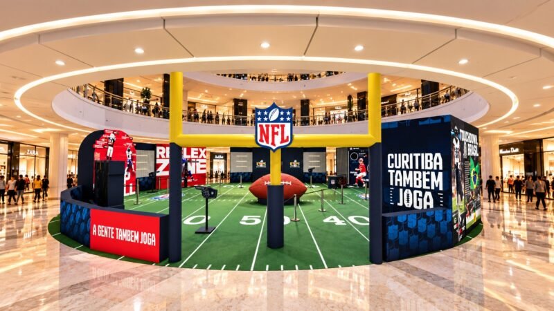 NFL leva troféu do Super Bowl e atrações para três novas capitais brasileiras