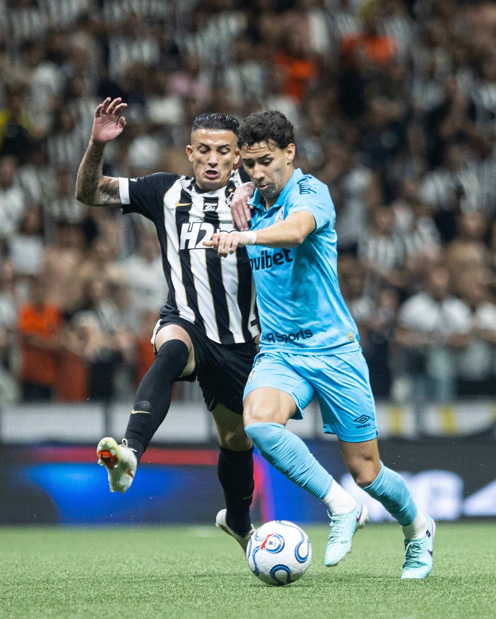 Santos precisará quebrar tabu contra o Atlético-MG para manter série histórica