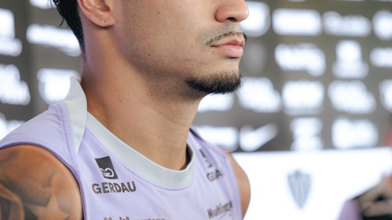 Reinier aponta melhor fase desde saída do Flamengo: “Encontrei a felicidade no Atlético-MG”