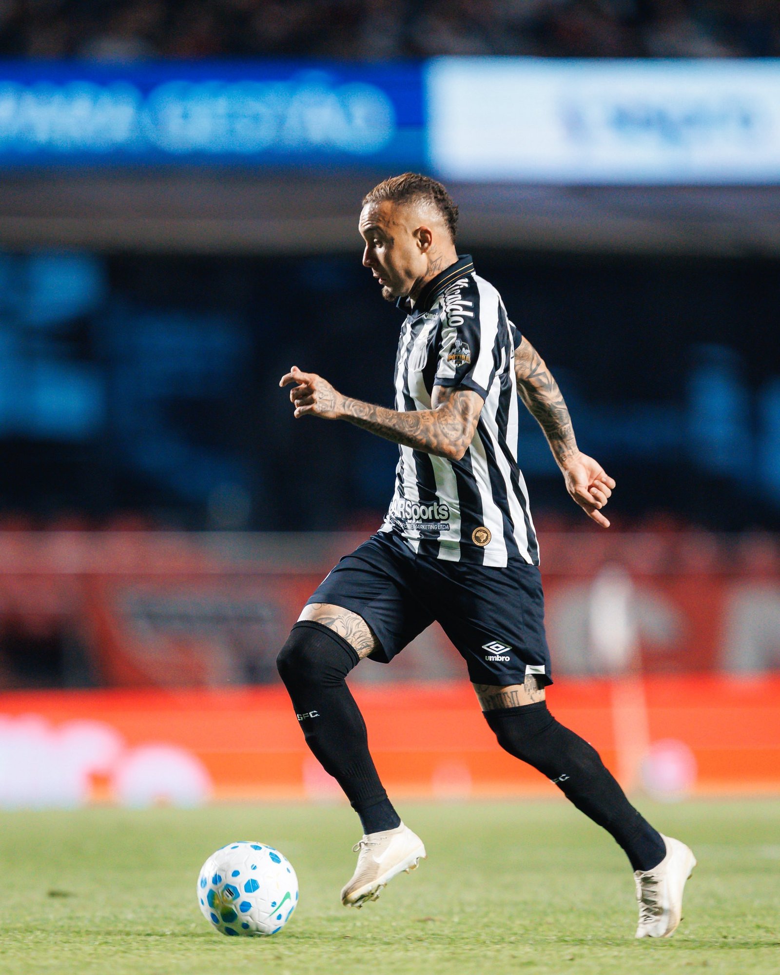 Cebolinha terá sequência interrompida novamente após primeira assistência no Santos
