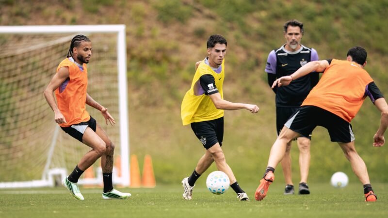 Escalação do Atlético-MG: Domínguez muda o time contra o Santos; veja provável formação
