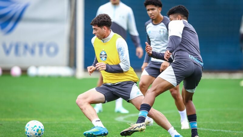 Grêmio prepara time para o Gre-Nal com mudanças em pelo menos dois setores; veja situação